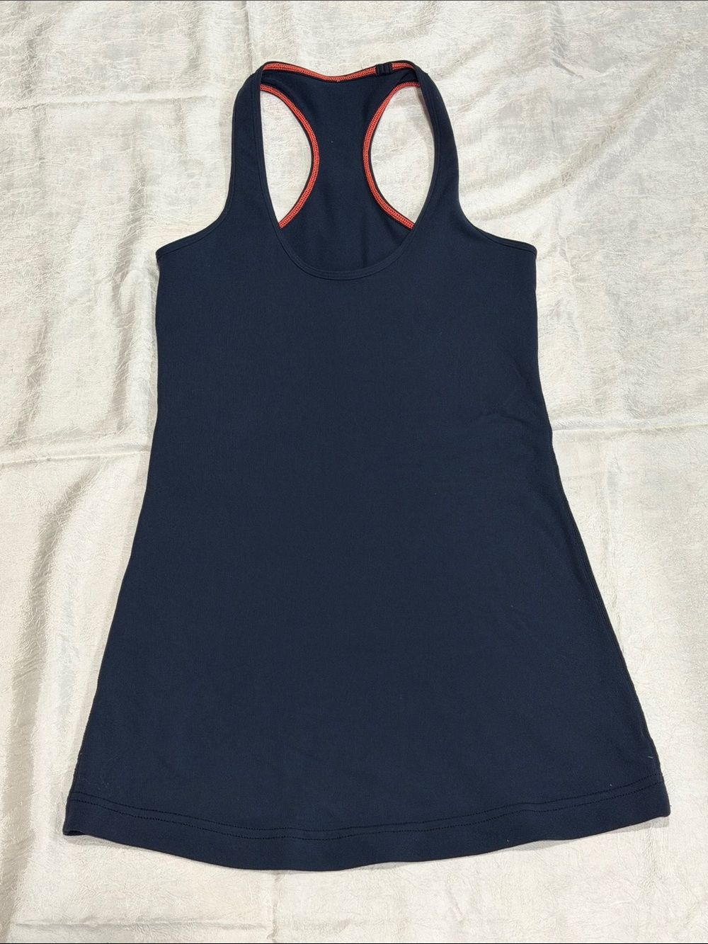 lululemon Racerback Tank Top Navy Blue Size 4 Athletic Yoga Gym